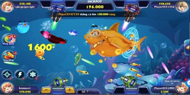 Giới thiệu tựa game Bắn cá 2D đổi thưởng